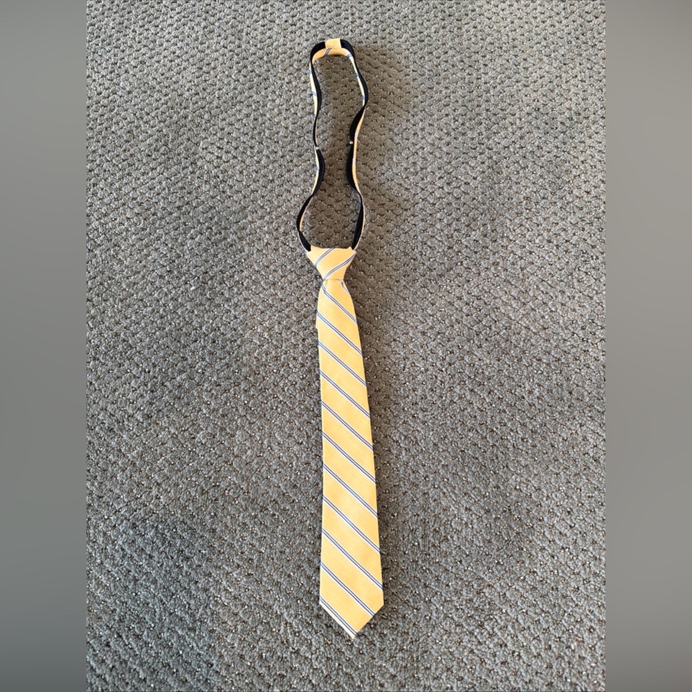 Nordstrom Boys Yellow Striped Necktie